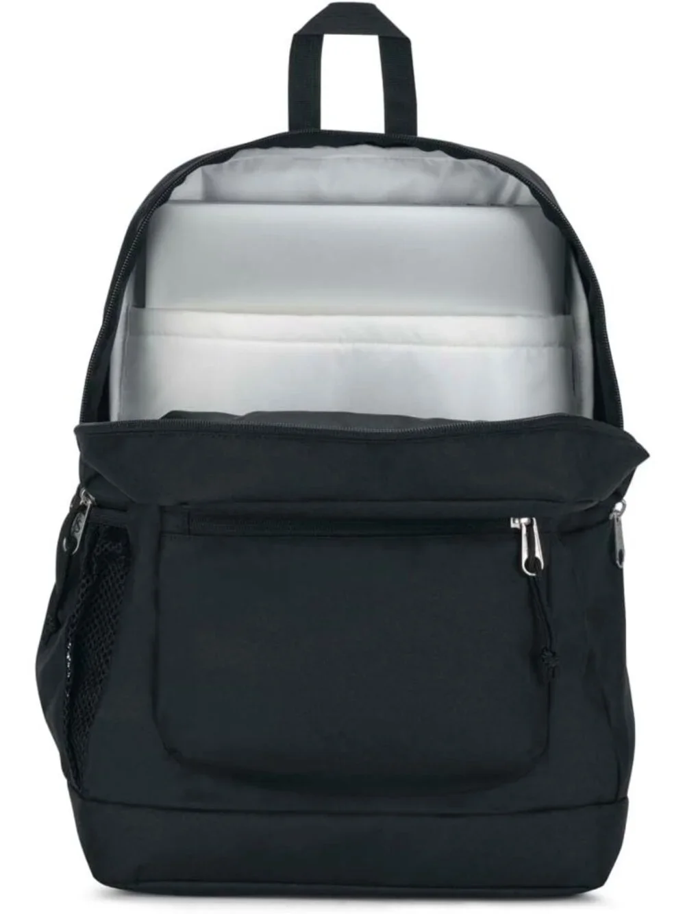 Stylish 26L Black Backpack for School, Travel, and Everyday Use - Durable